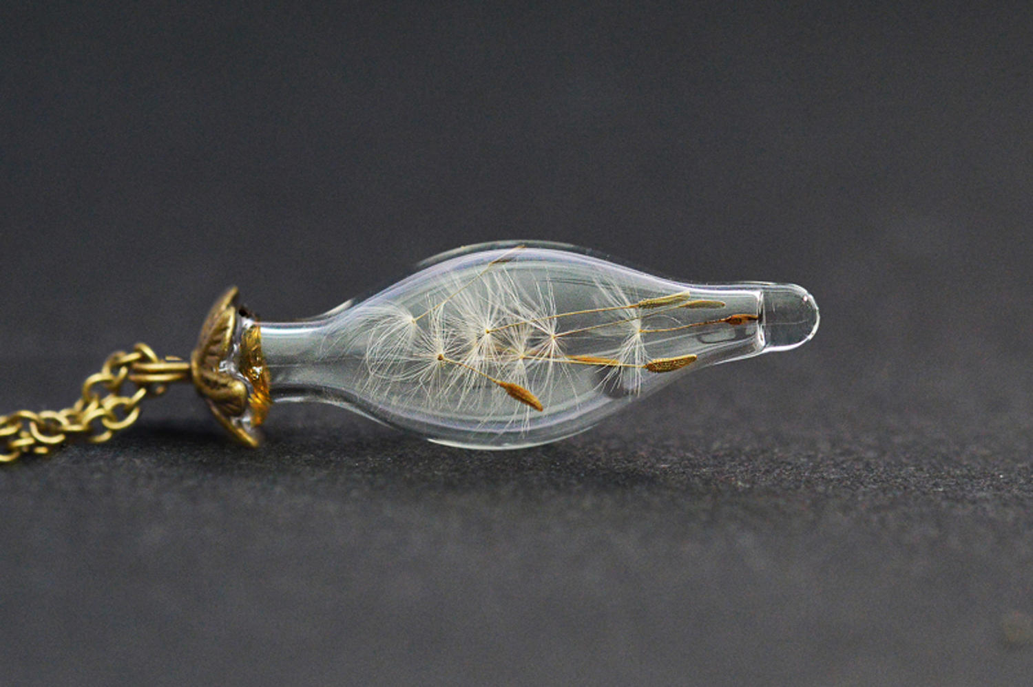 Pandantiv bronz Puf de papadie 