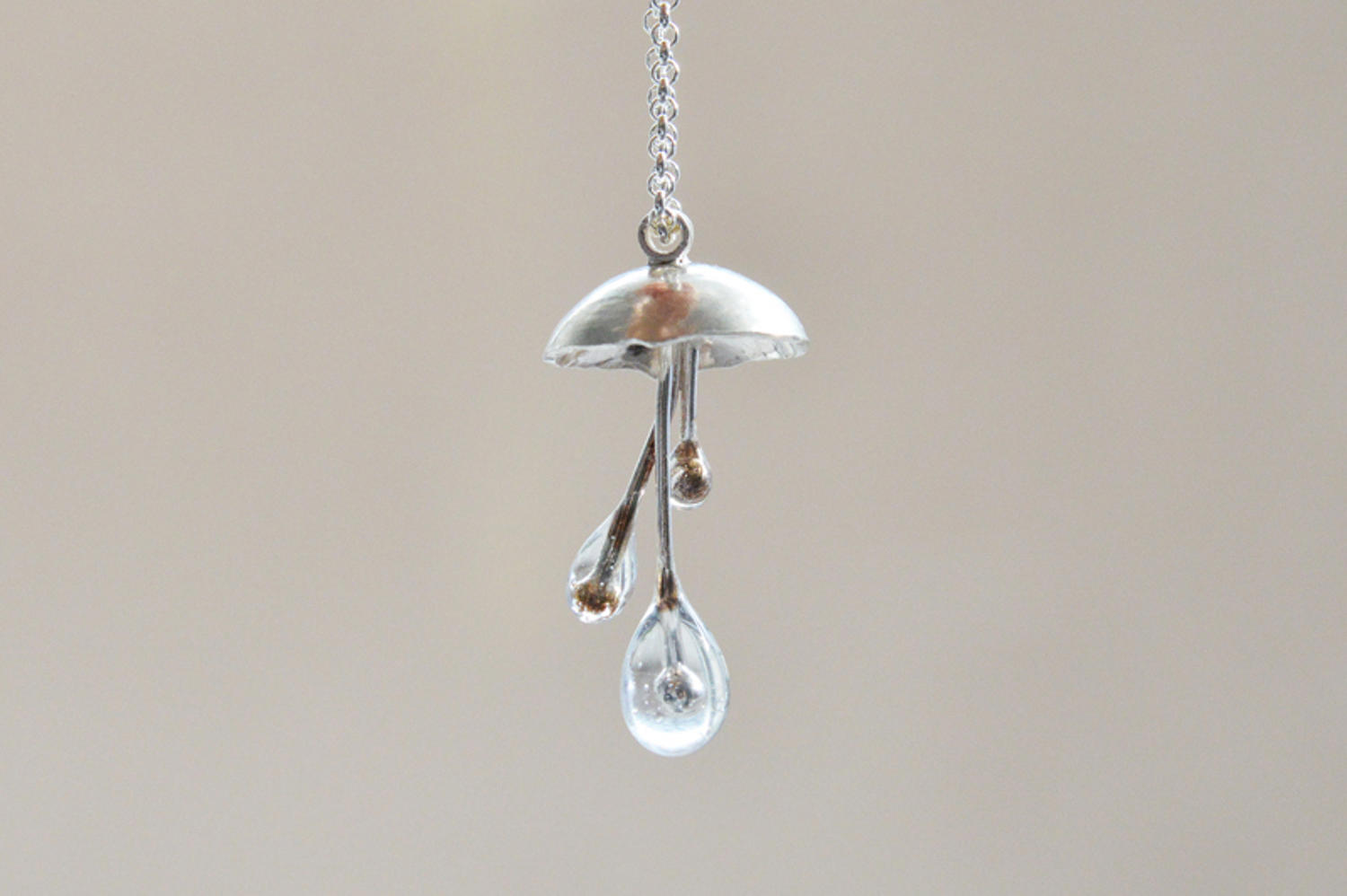 Pandantiv argint Jelly Drops