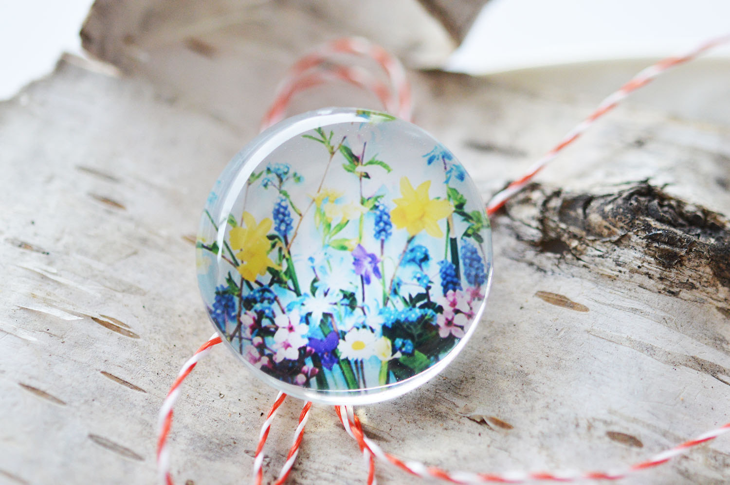 Martisor brosa Camp Inflorit (print)