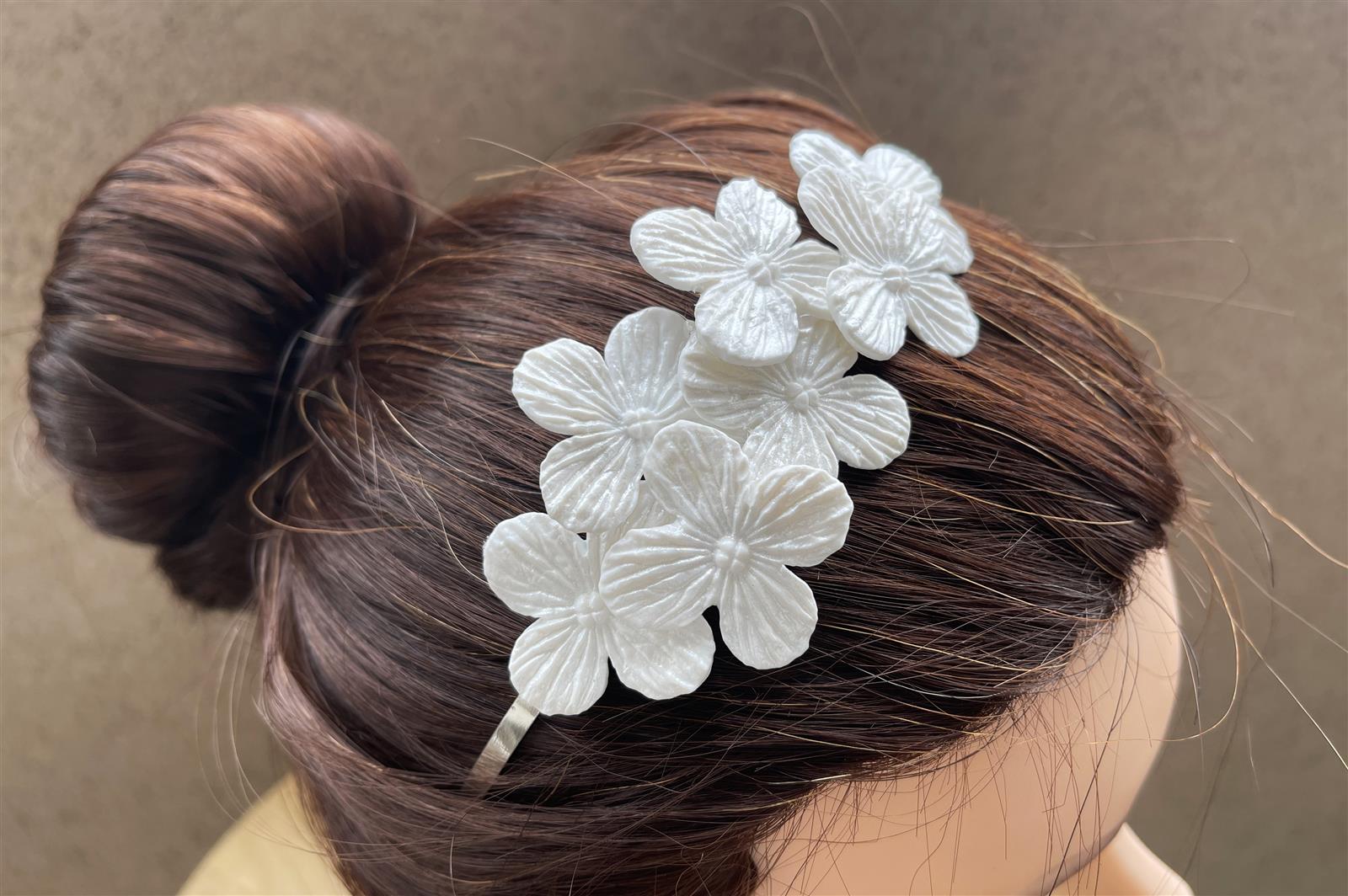 Coronita par mireasa cu flori Naturaleya 