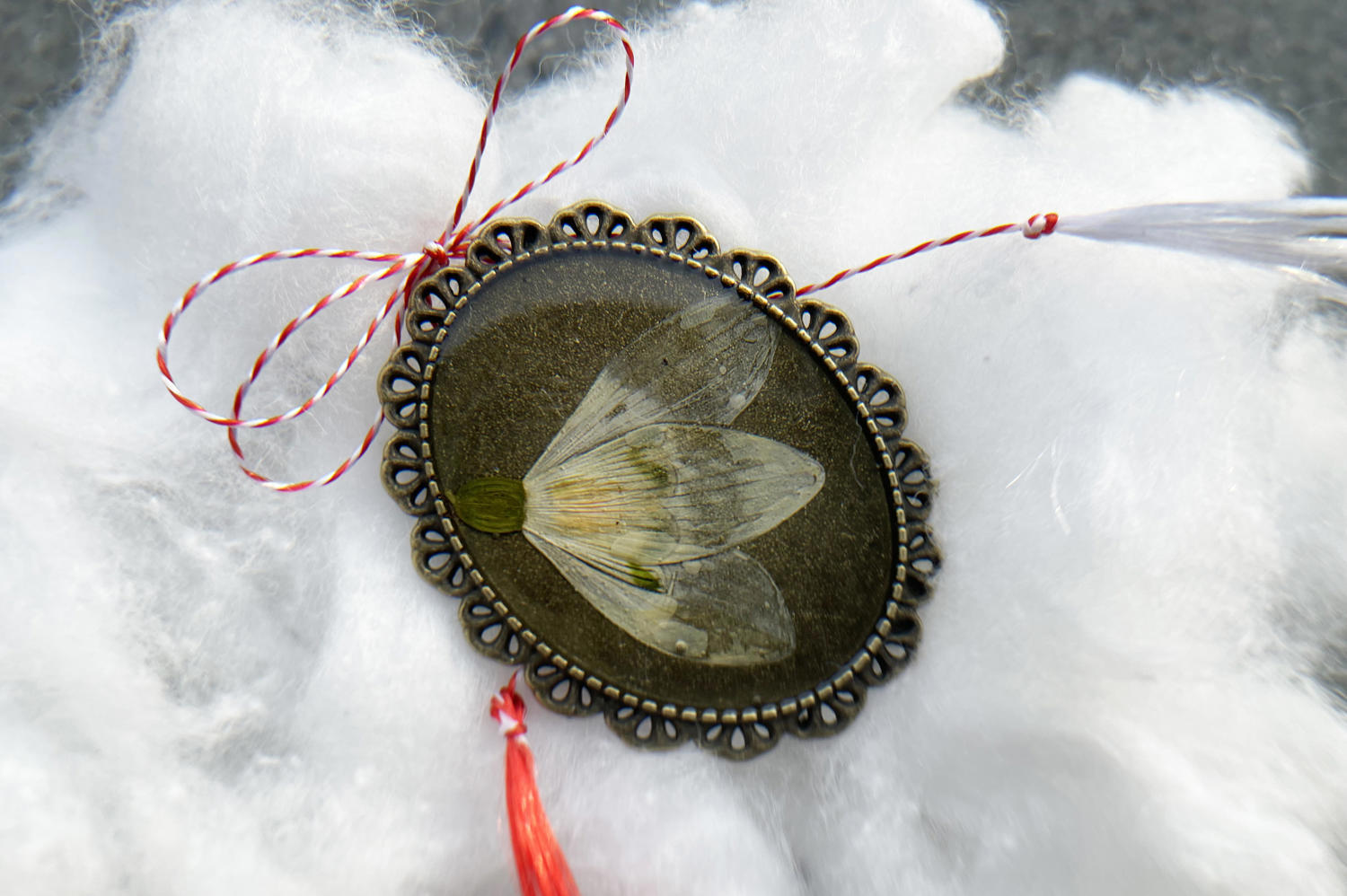 Martisor brosa Ghiocel Natural (floare naturala)