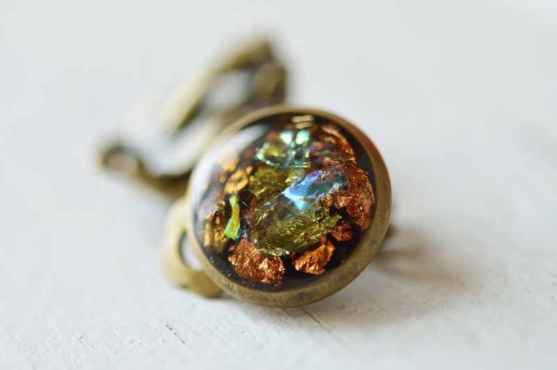 Cercei September vibe clips (bronz)