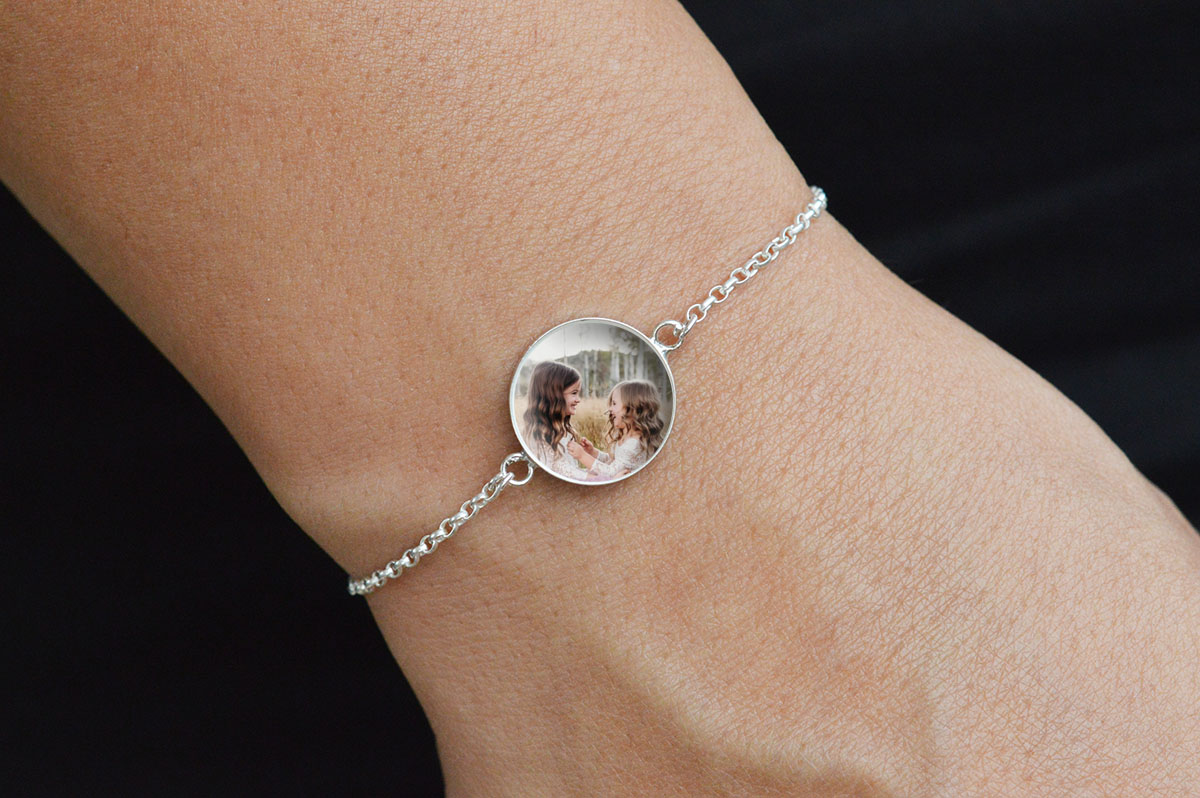 Bratara argint 925 poza doua surori