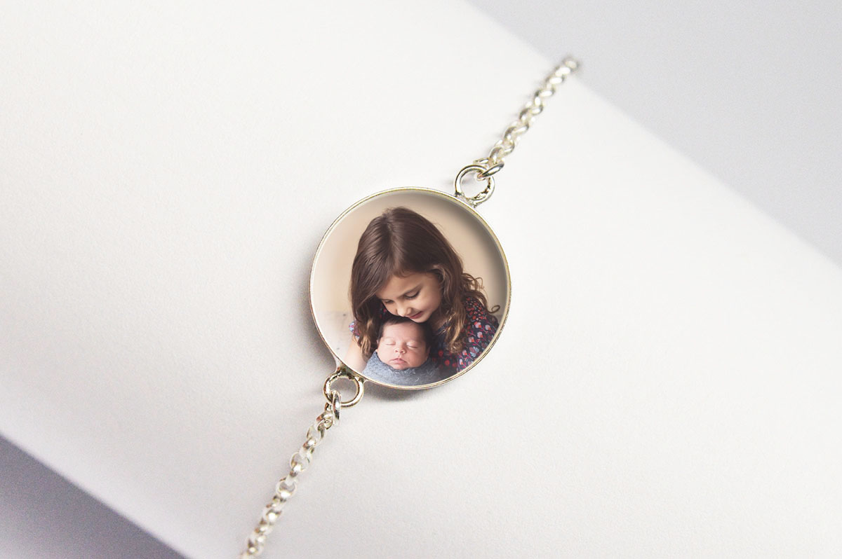 Bratara argint 925 poza sora si fratele